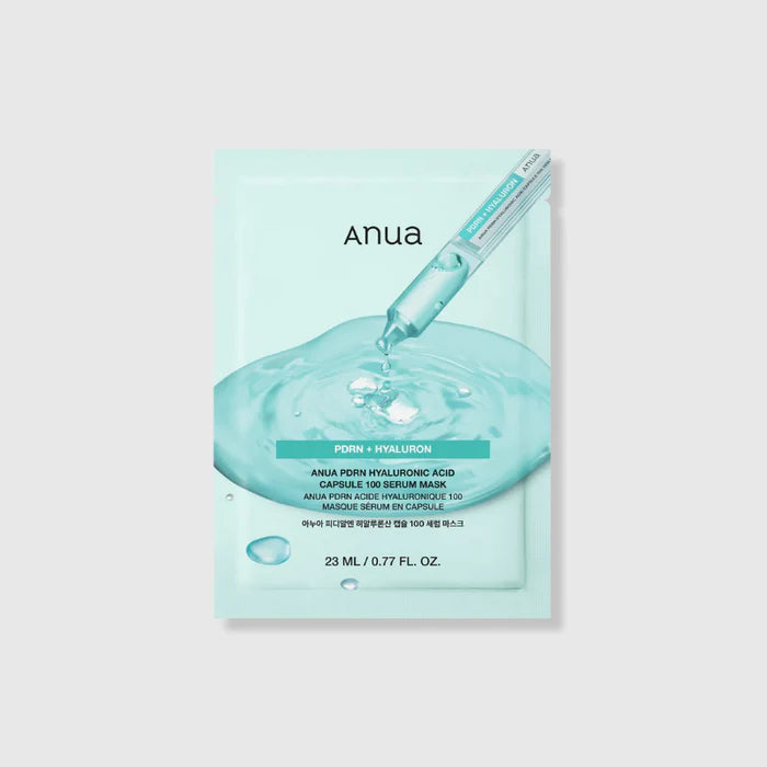 Anua PDRN HYALURON 100 SERUM MASK (1 unidad)
