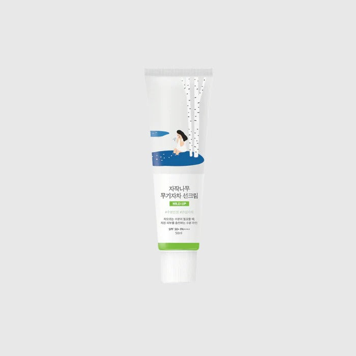 Round Lab Birch Juice Moisturizing Mild-Up Sunscreen SPF 50+ PA++++