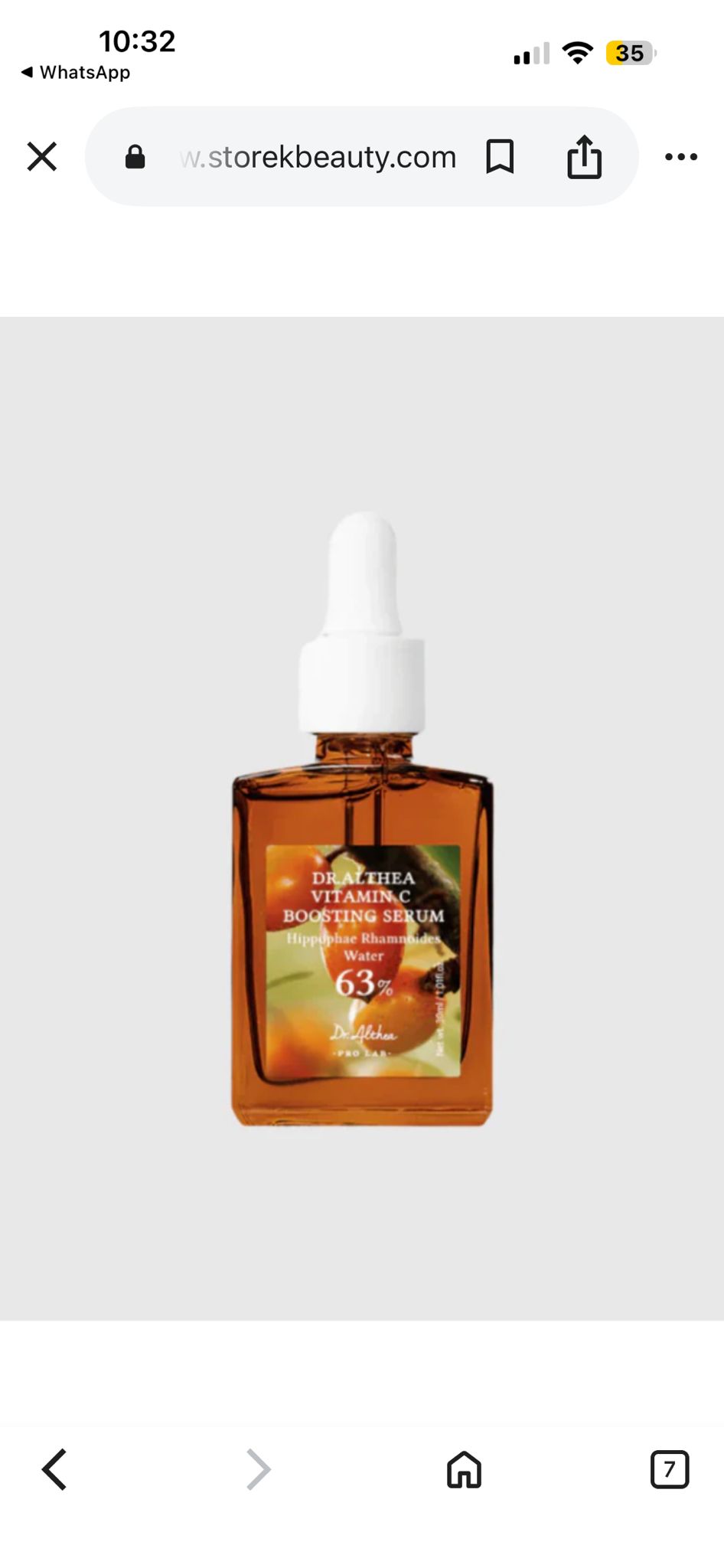 DR.ALTHEA VITAMIN C BOOSTING SERUM
